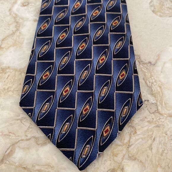 Christian Dior 100% Silk Tie - Picture 3 of 8